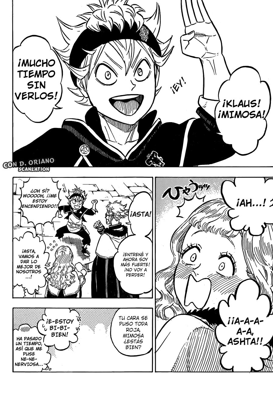 Read Black Clover es Manga Online