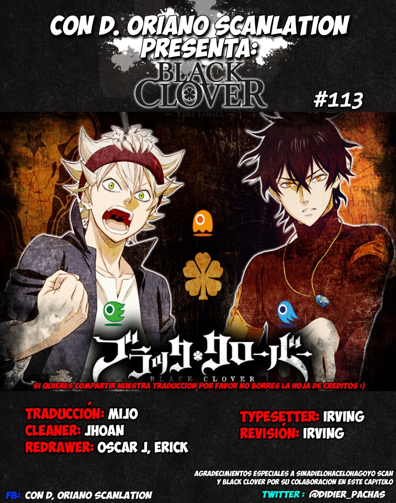 Read Black Clover es Manga Online