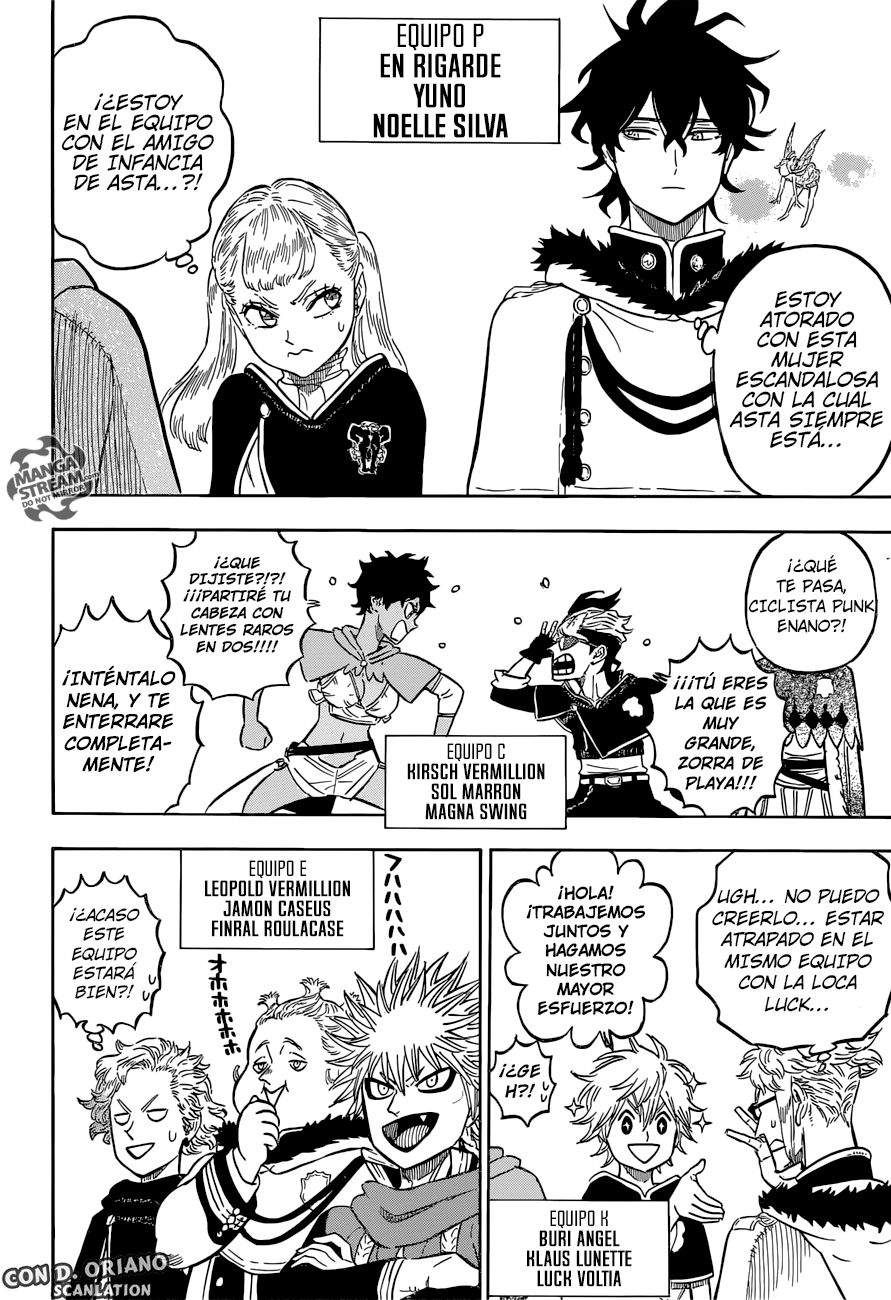 Read Black Clover es Manga Online