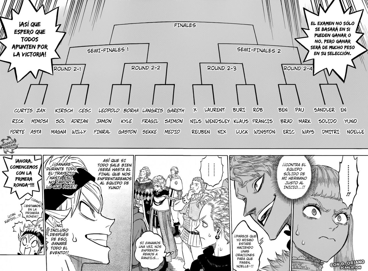 Read Black Clover es Manga Online