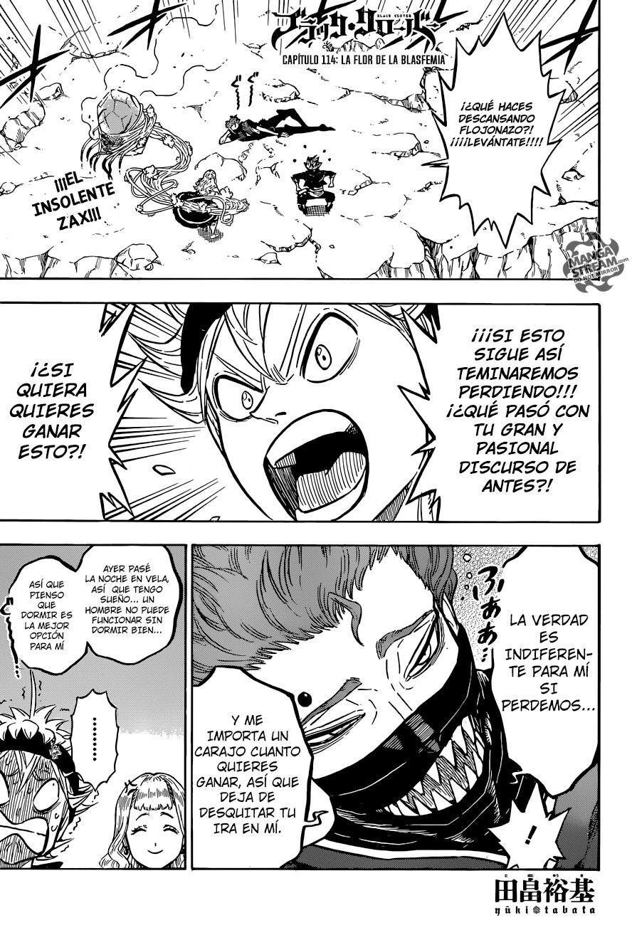 Read Black Clover es Manga Online