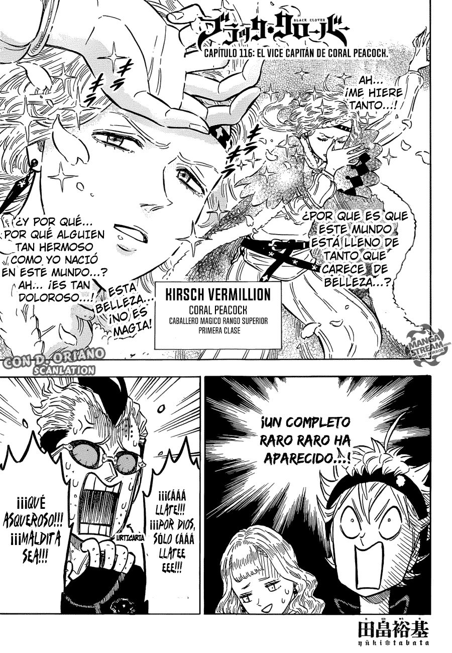 Read Black Clover es Manga Online
