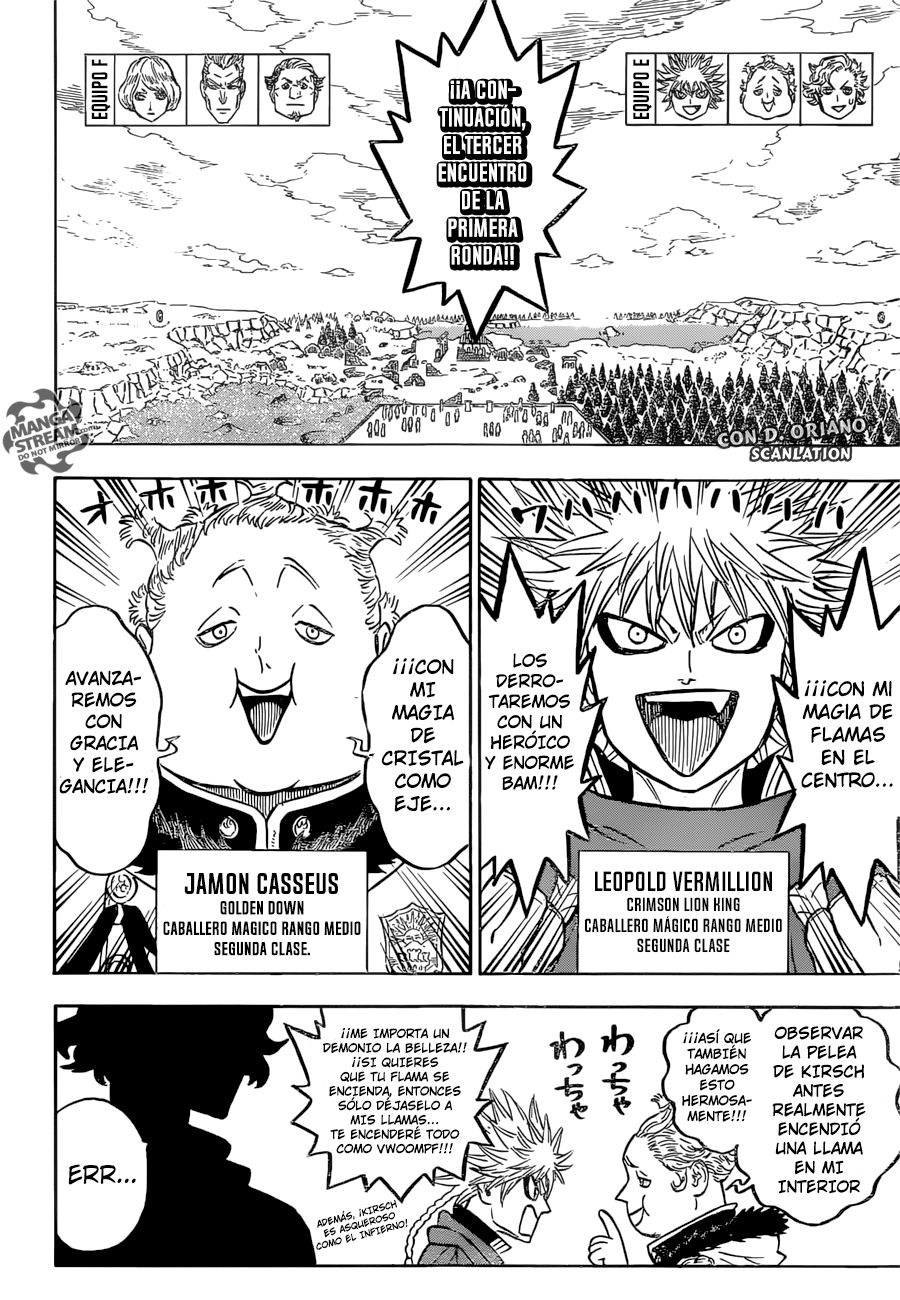 Read Black Clover es Manga Online