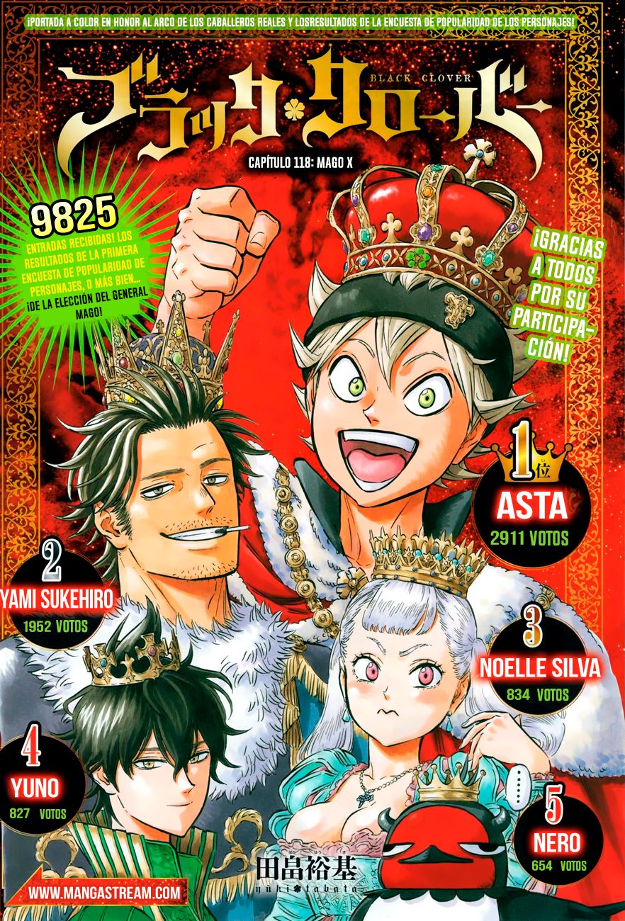 Read Black Clover es Manga Online