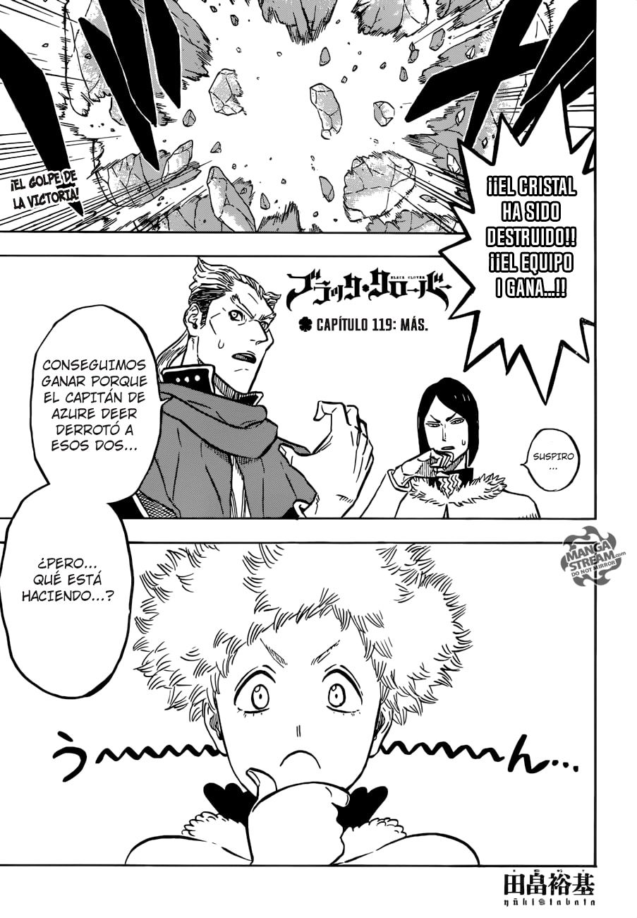 Read Black Clover es Manga Online