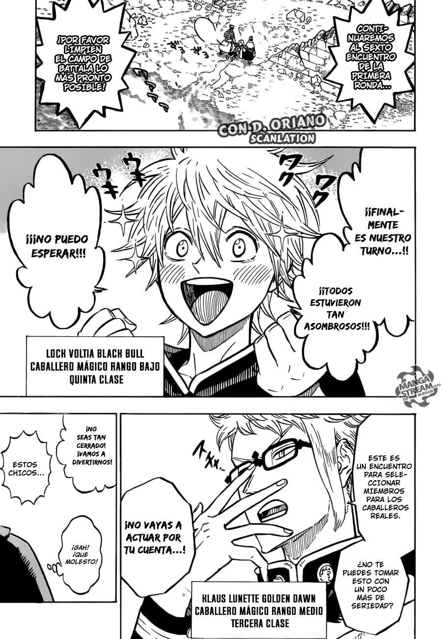 Read Black Clover es Manga Online