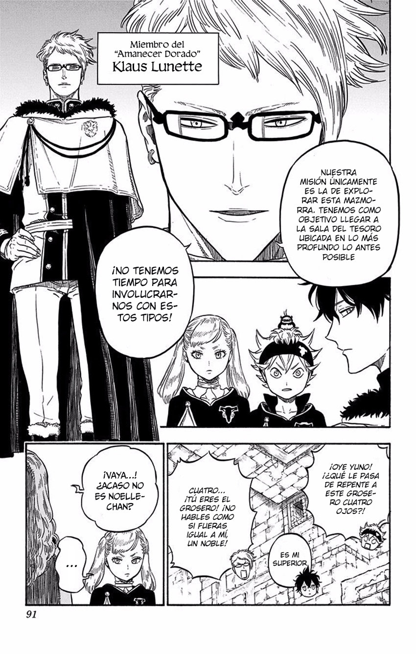 Read Black Clover es Manga Online