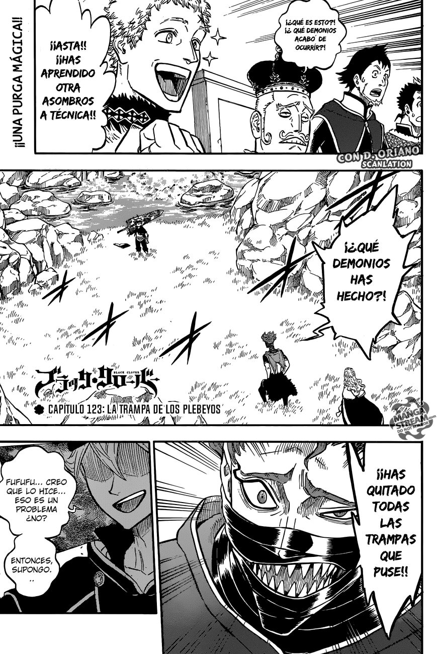 Read Black Clover es Manga Online