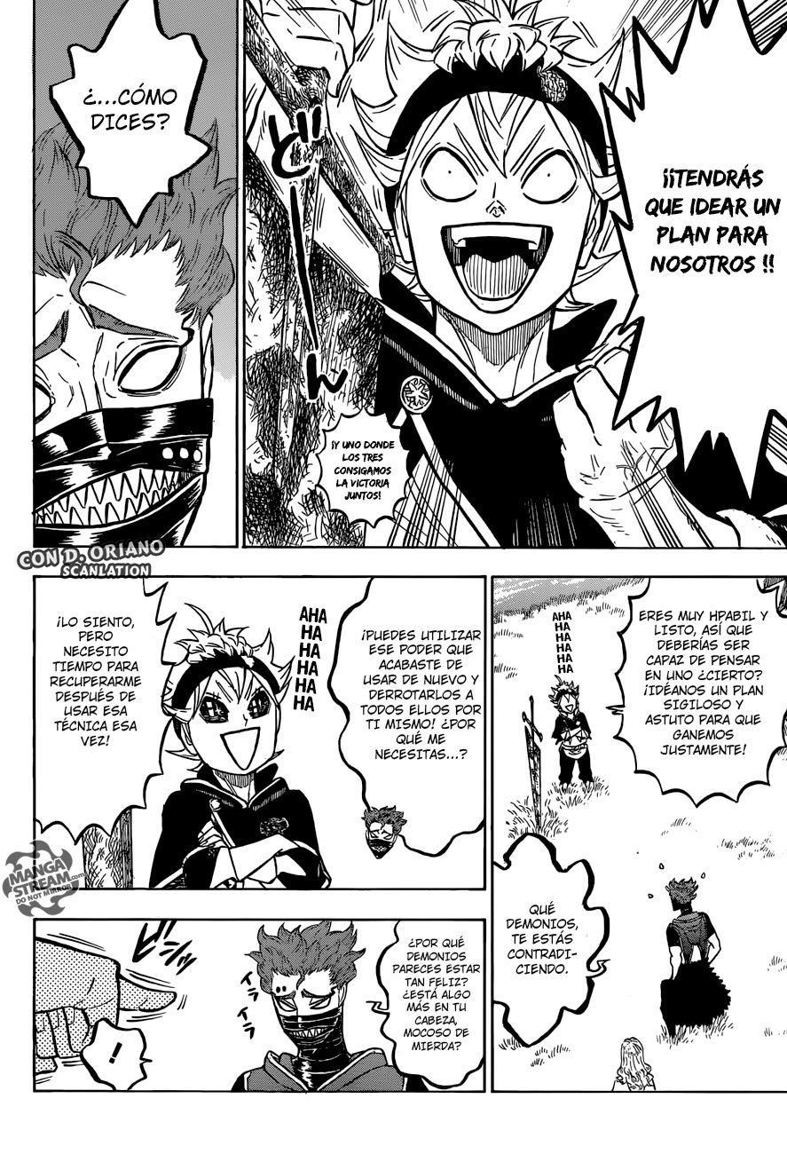 Read Black Clover es Manga Online