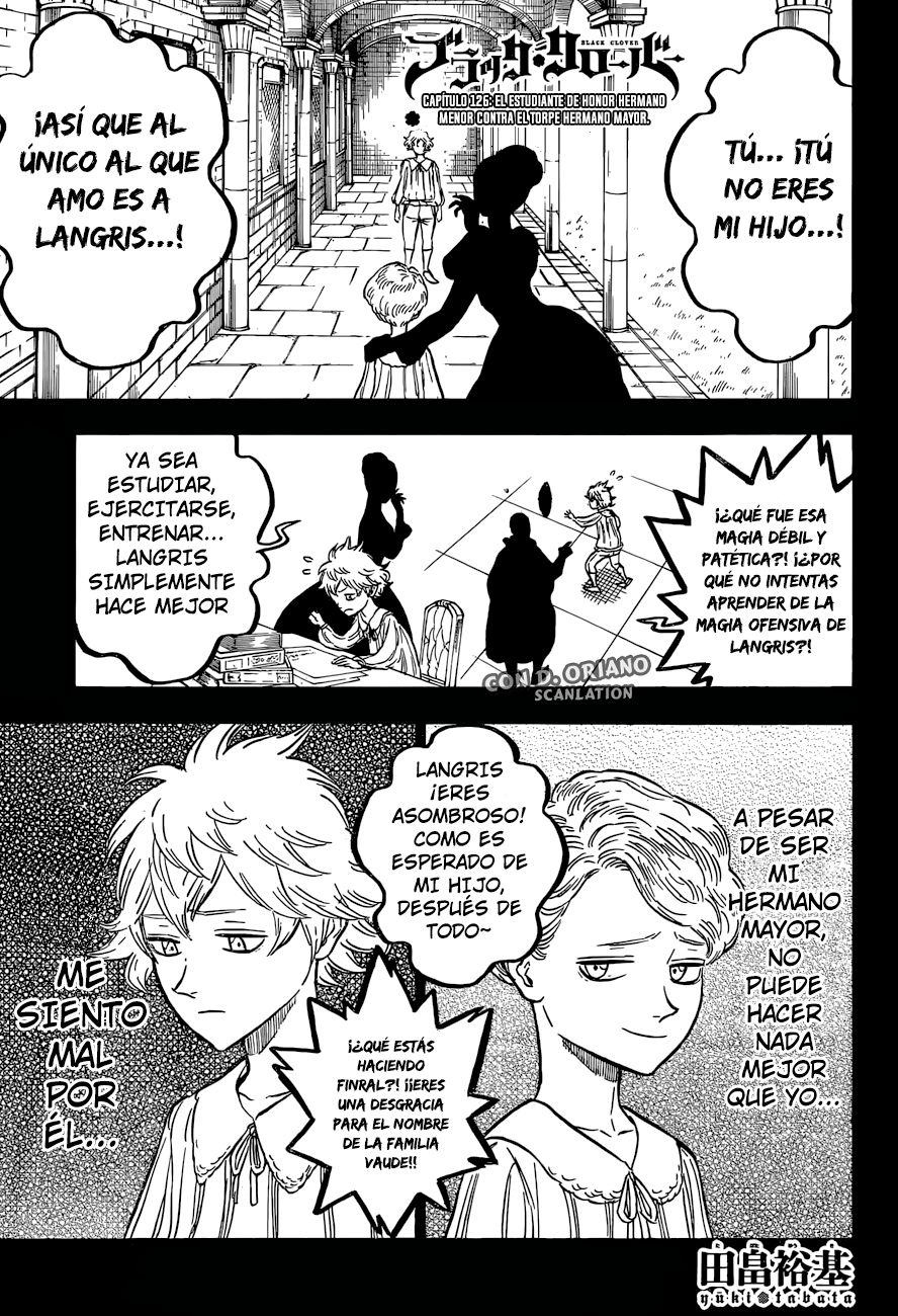 Read Black Clover es Manga Online
