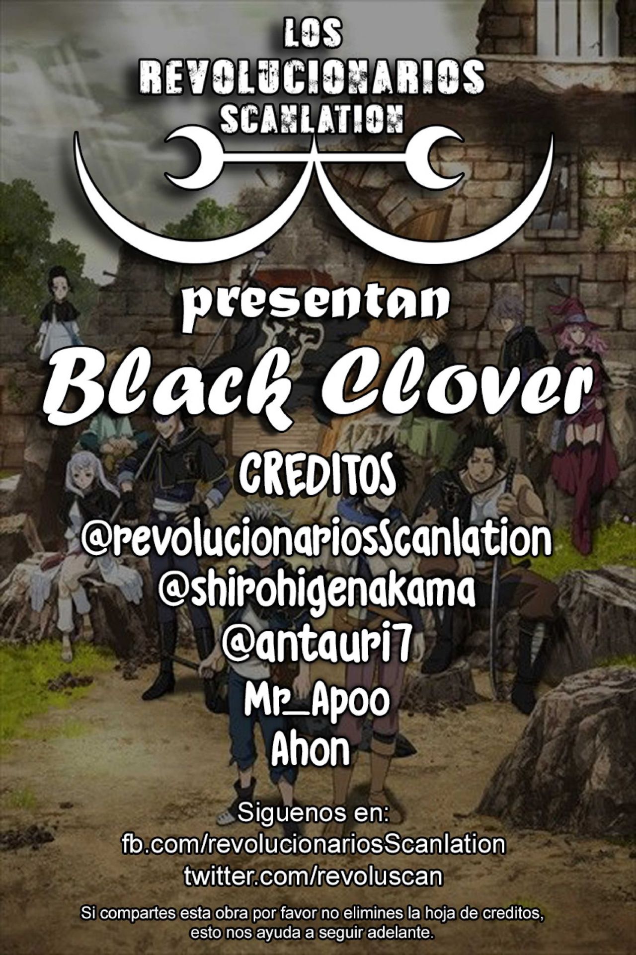 Read Black Clover es Manga Online