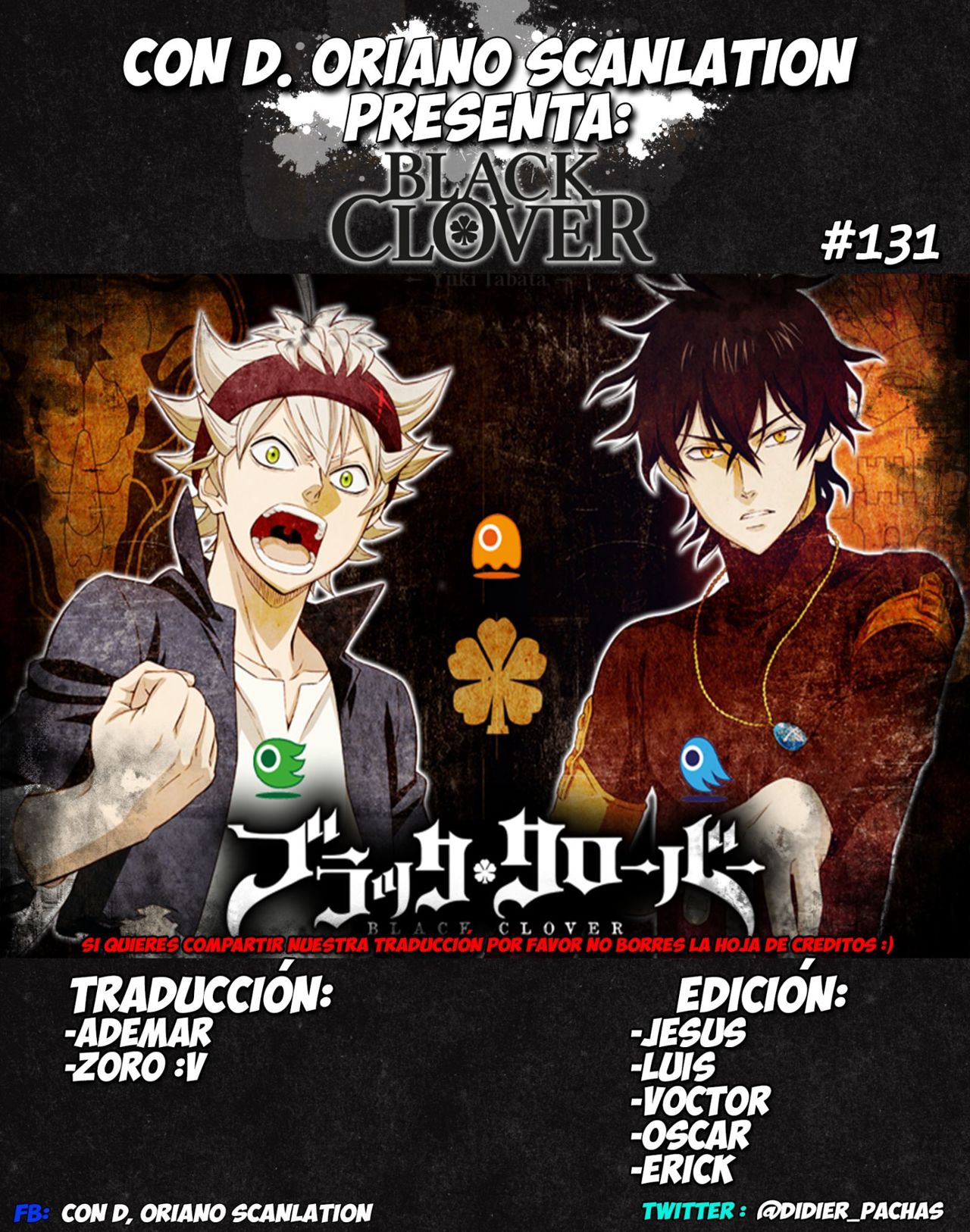 Read Black Clover es Manga Online