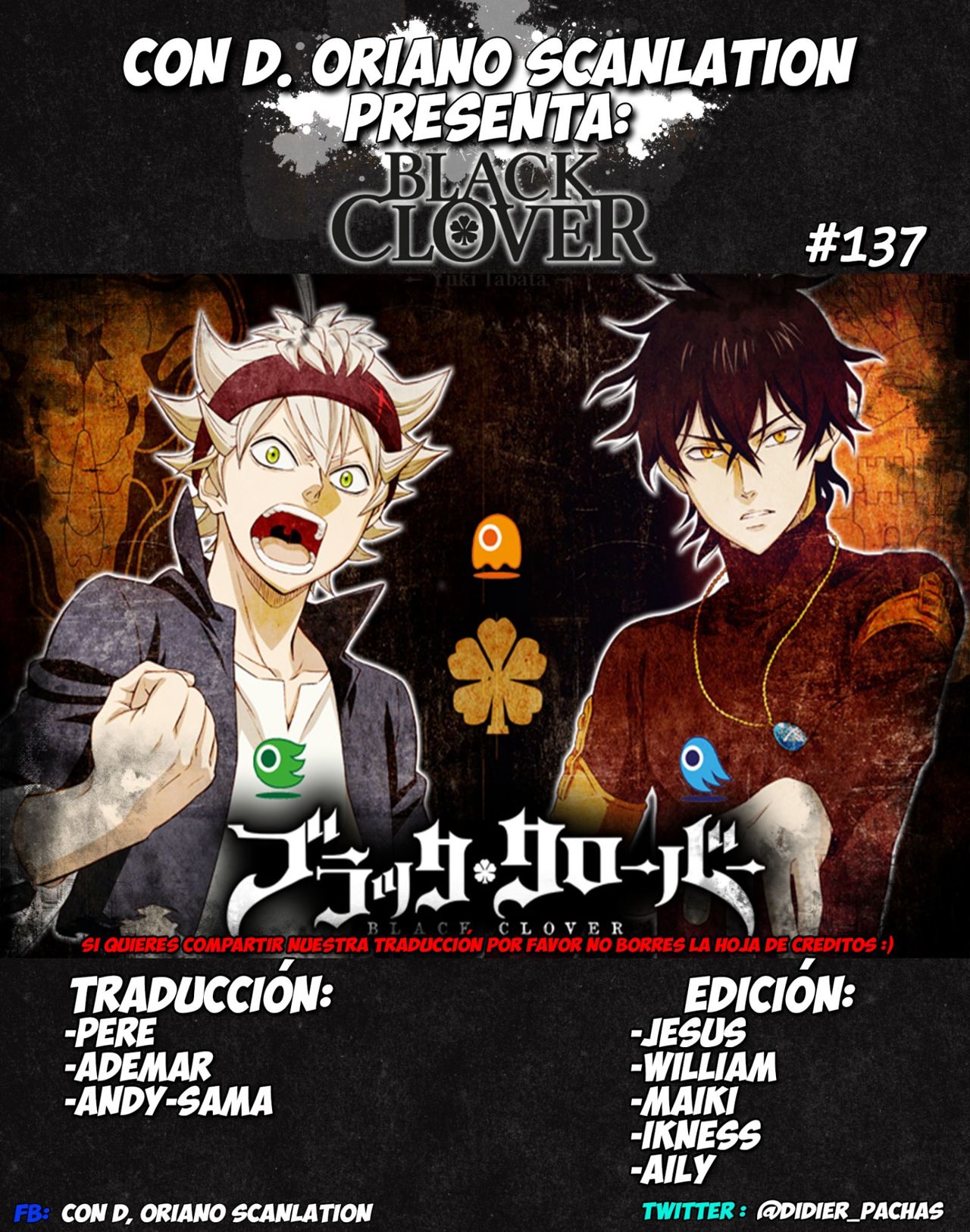 Read Black Clover es Manga Online