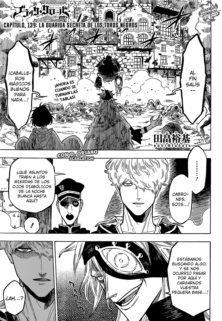 Read Black Clover es Manga Online
