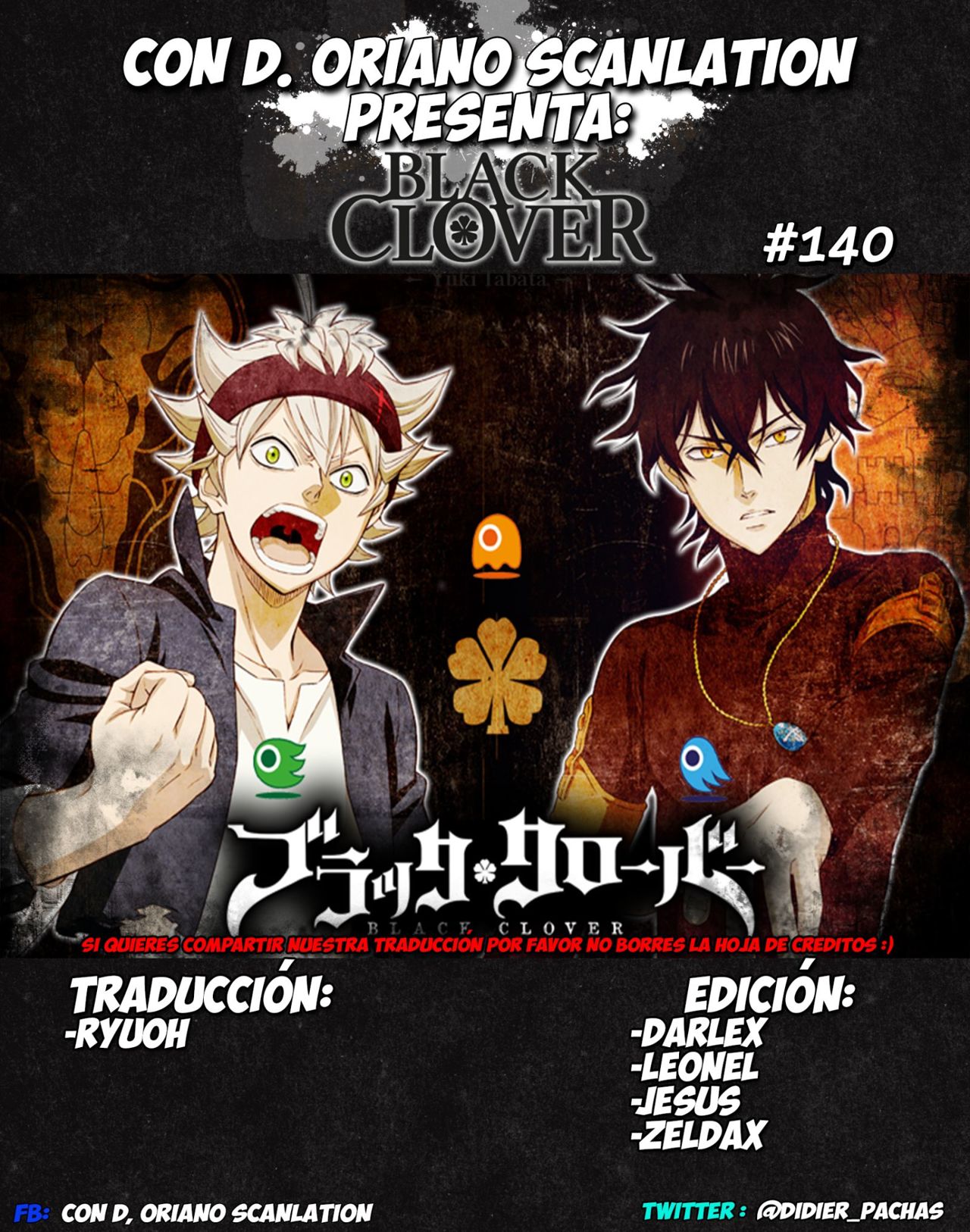 Read Black Clover es Manga Online