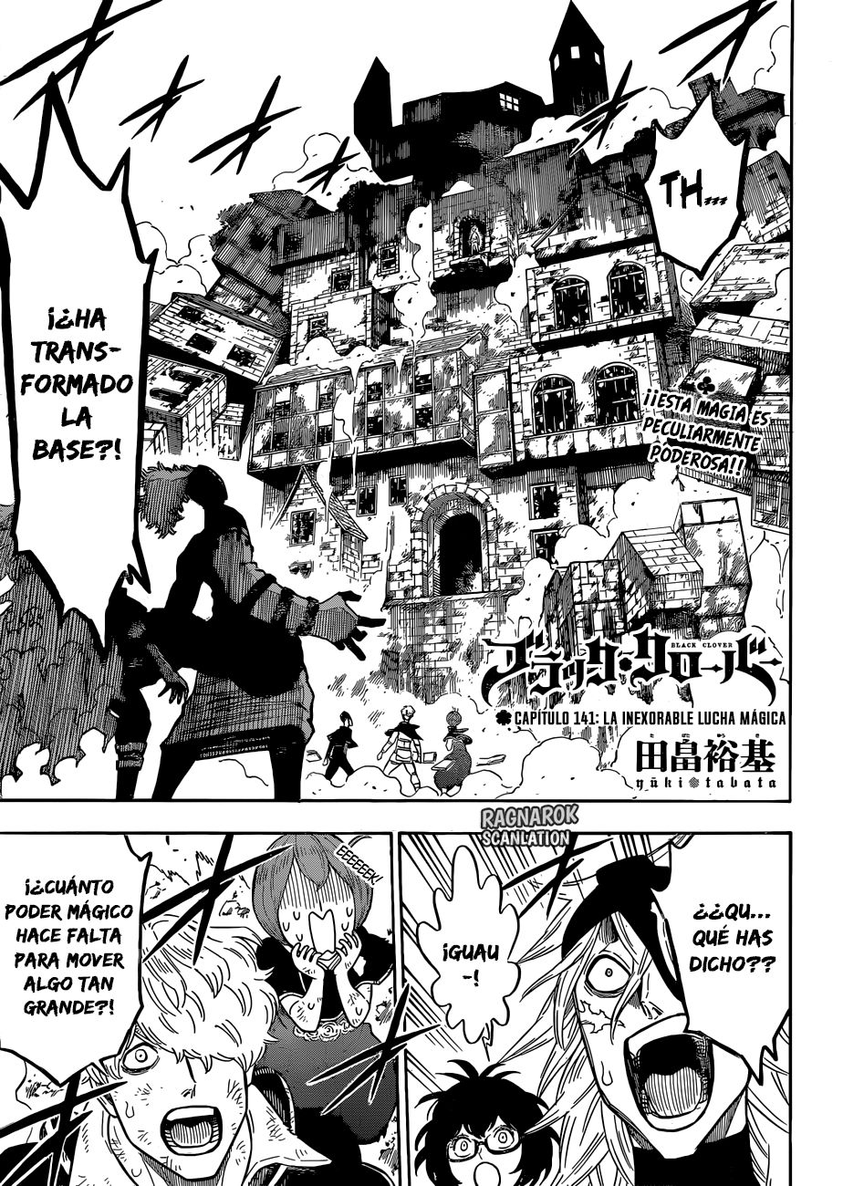 Read Black Clover es Manga Online