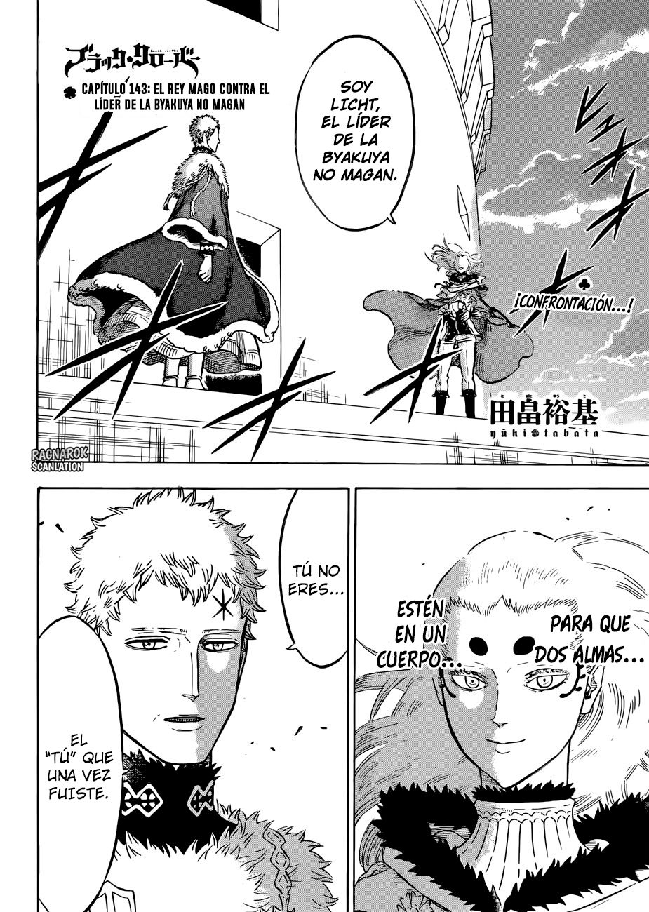 Read Black Clover es Manga Online