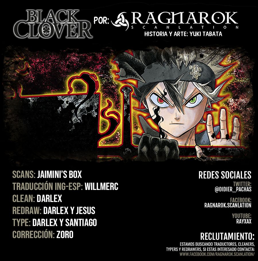Read Black Clover es Manga Online