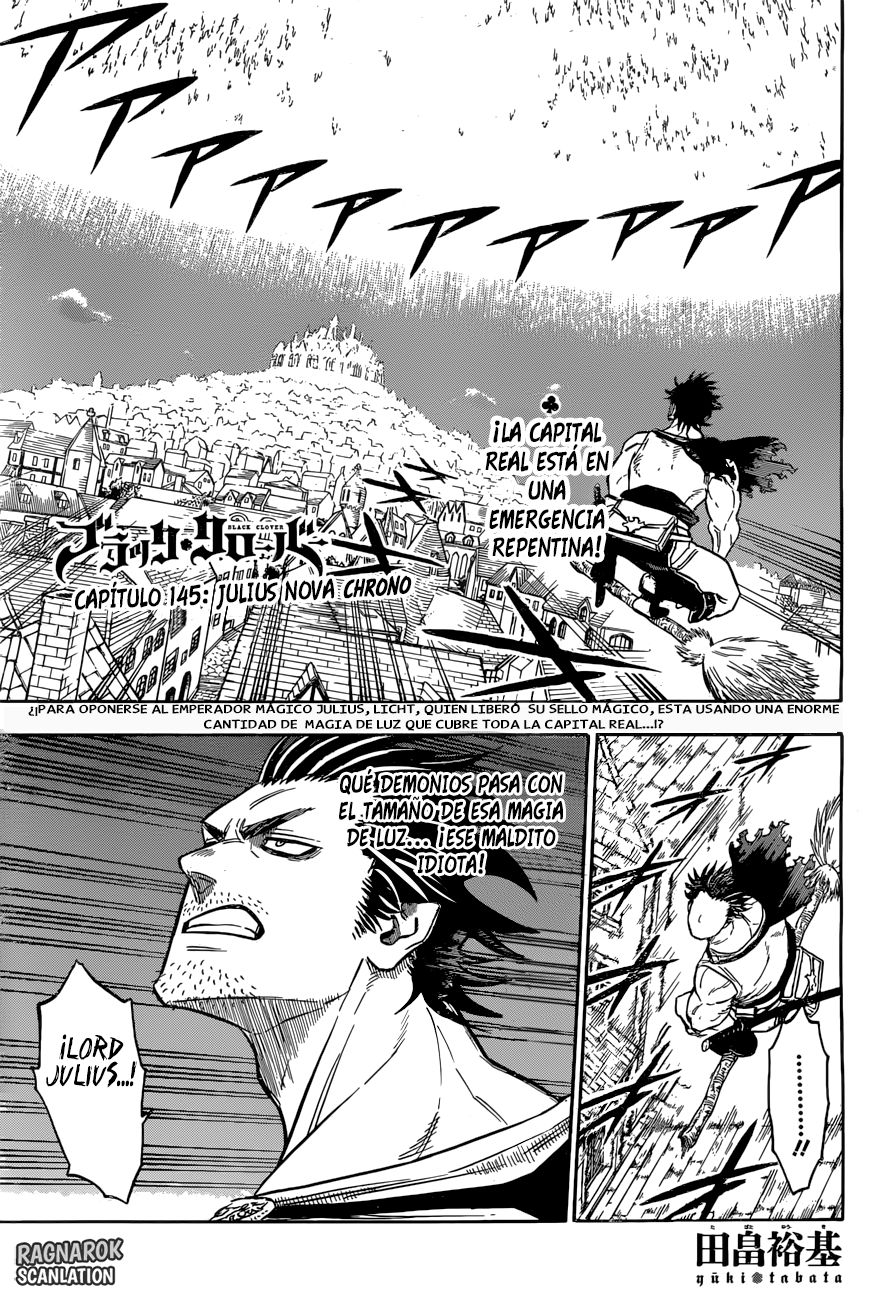 Read Black Clover es Manga Online
