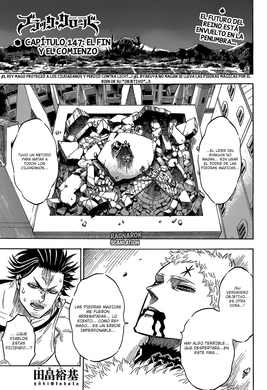 Read Black Clover es Manga Online