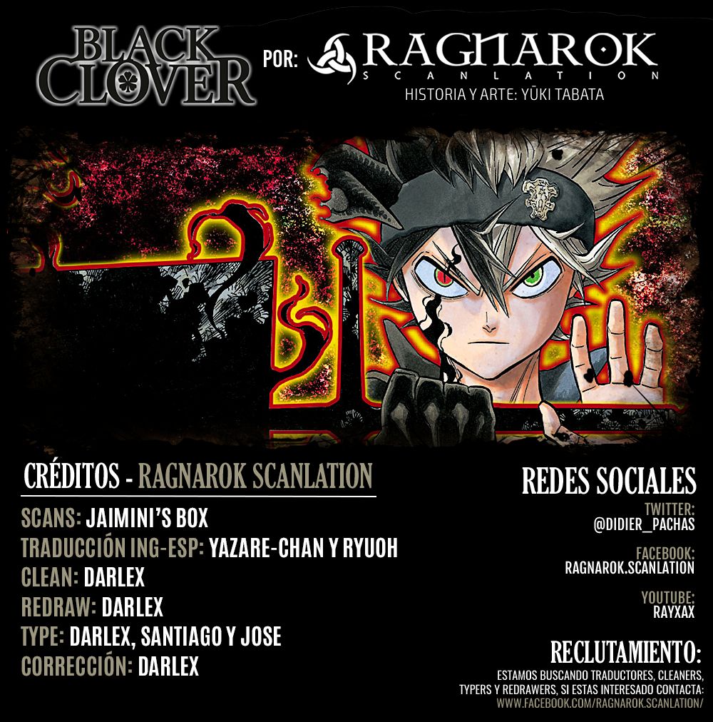 Read Black Clover es Manga Online