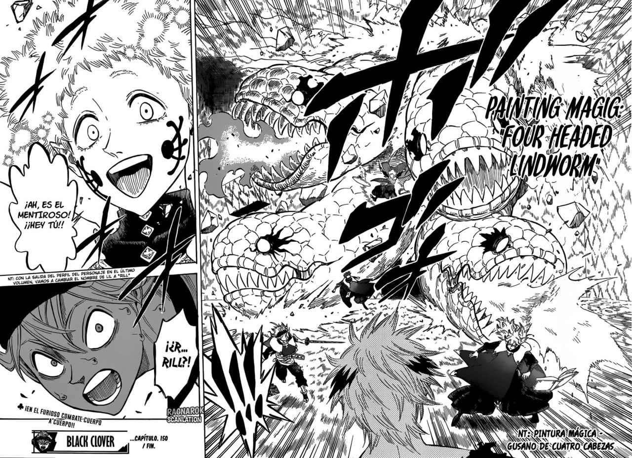 Read Black Clover es Manga Online