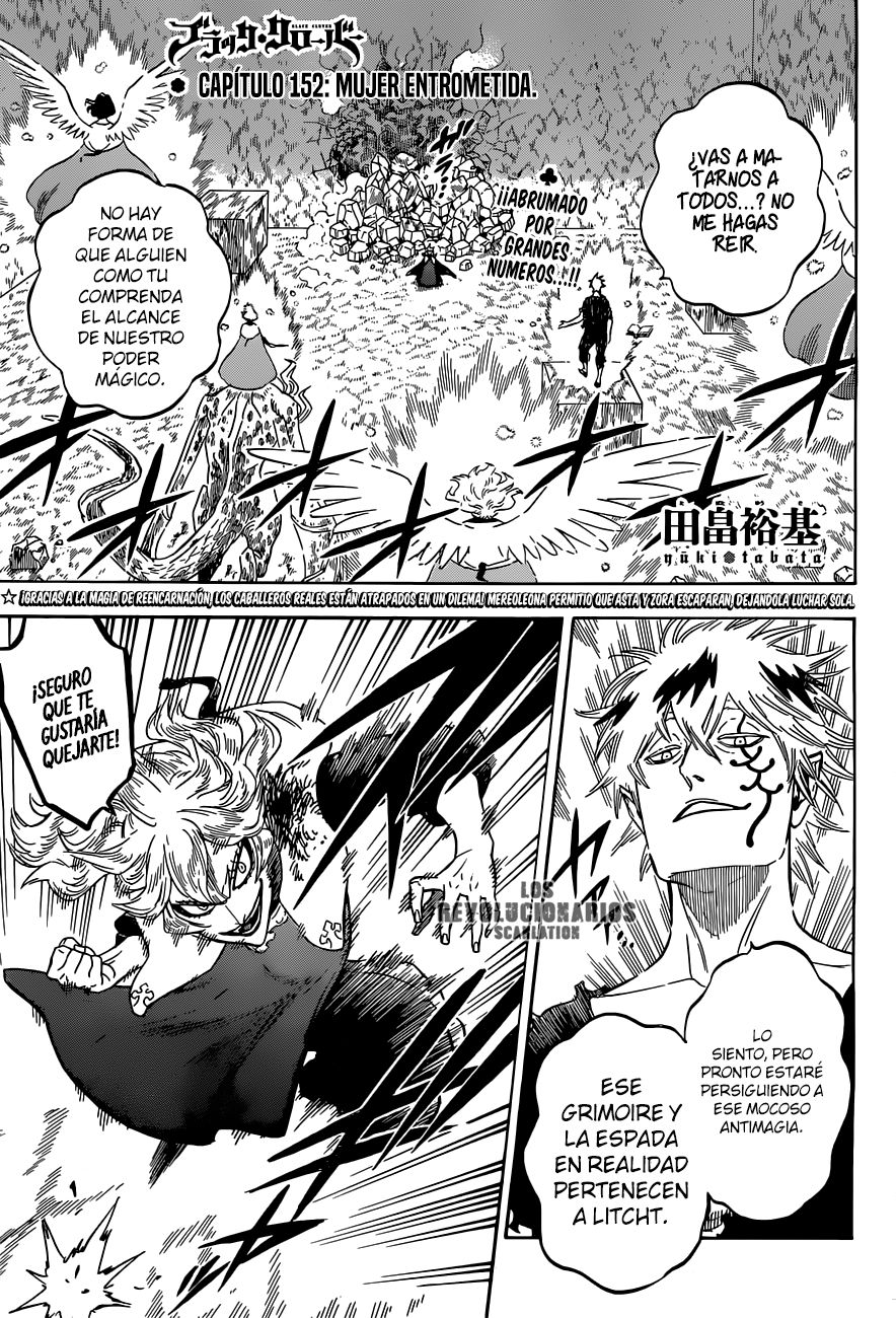 Read Black Clover es Manga Online