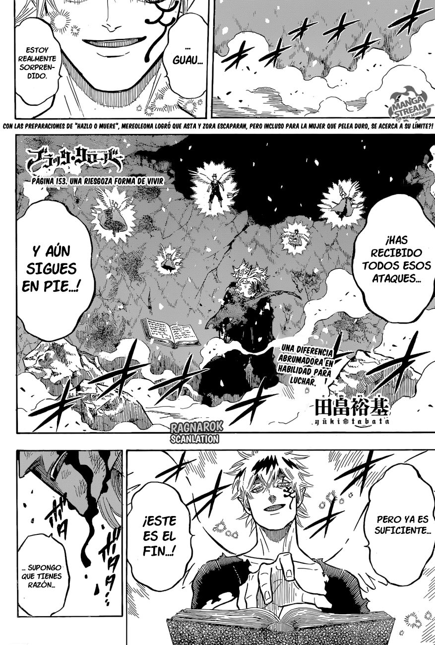 Read Black Clover es Manga Online