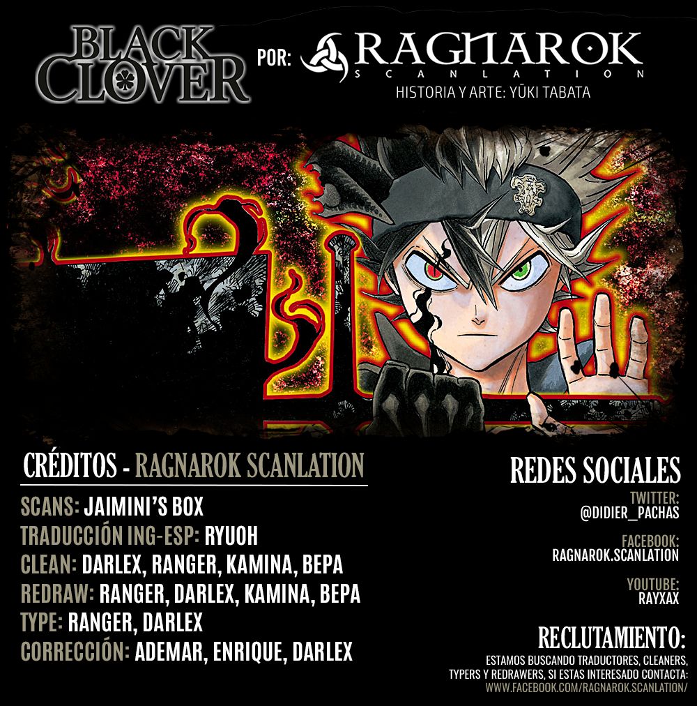 Read Black Clover es Manga Online