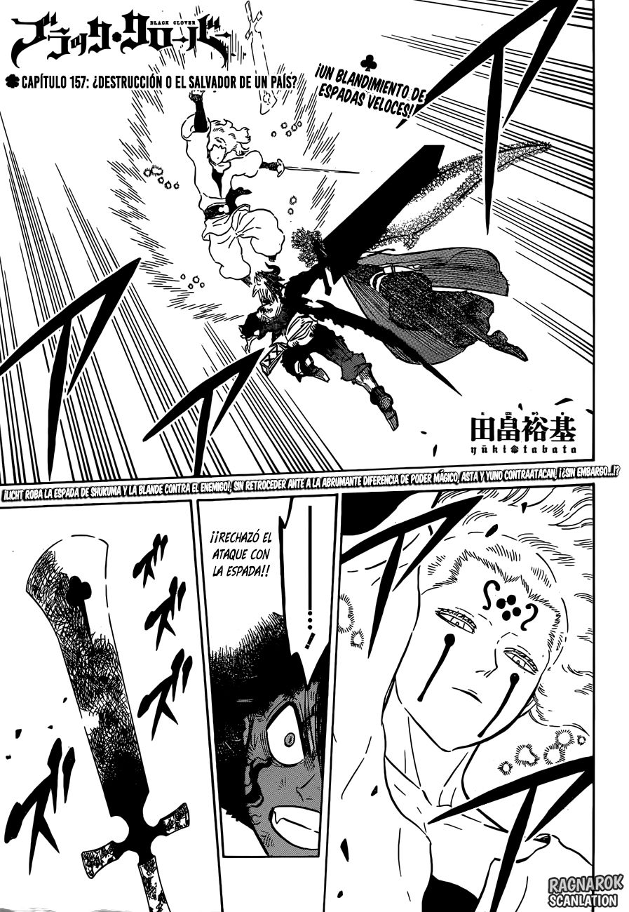 Read Black Clover es Manga Online