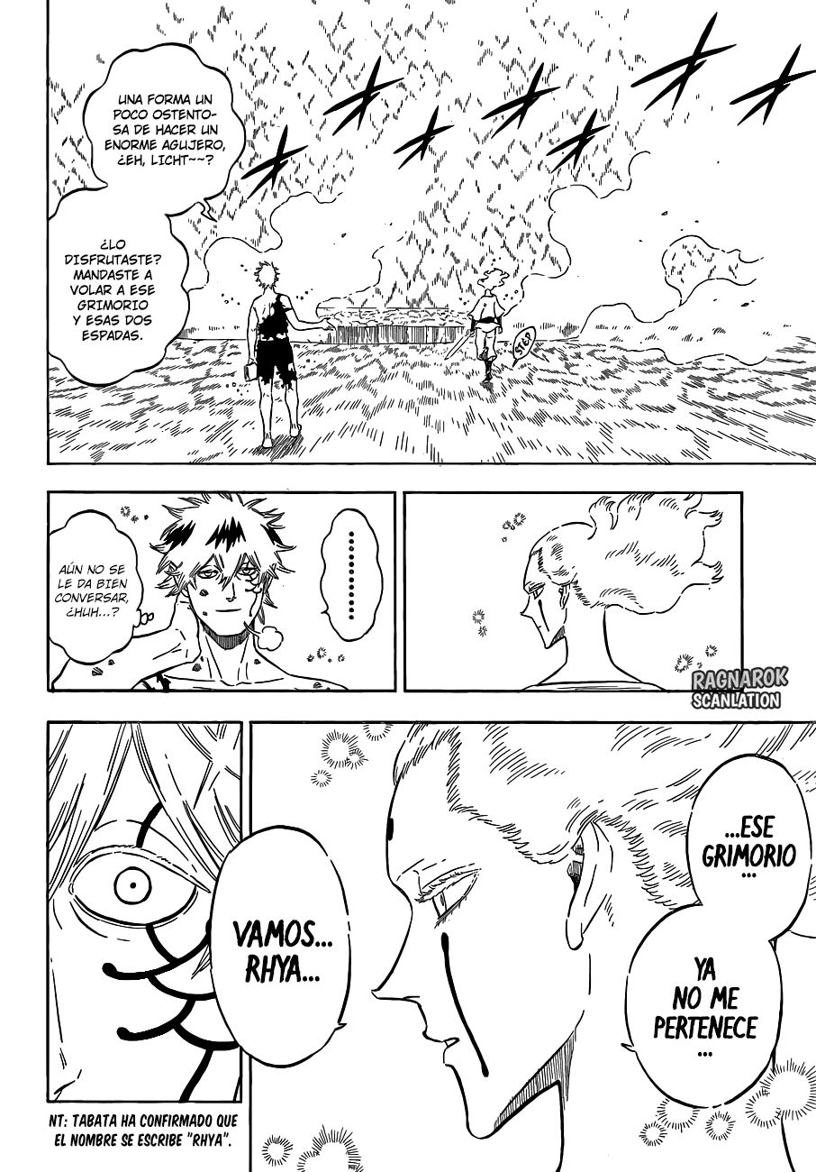 Read Black Clover es Manga Online