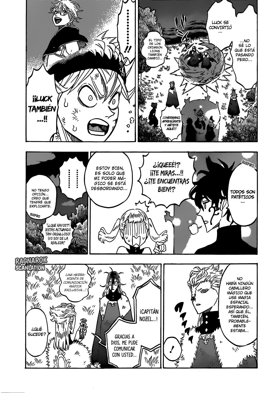 Read Black Clover es Manga Online