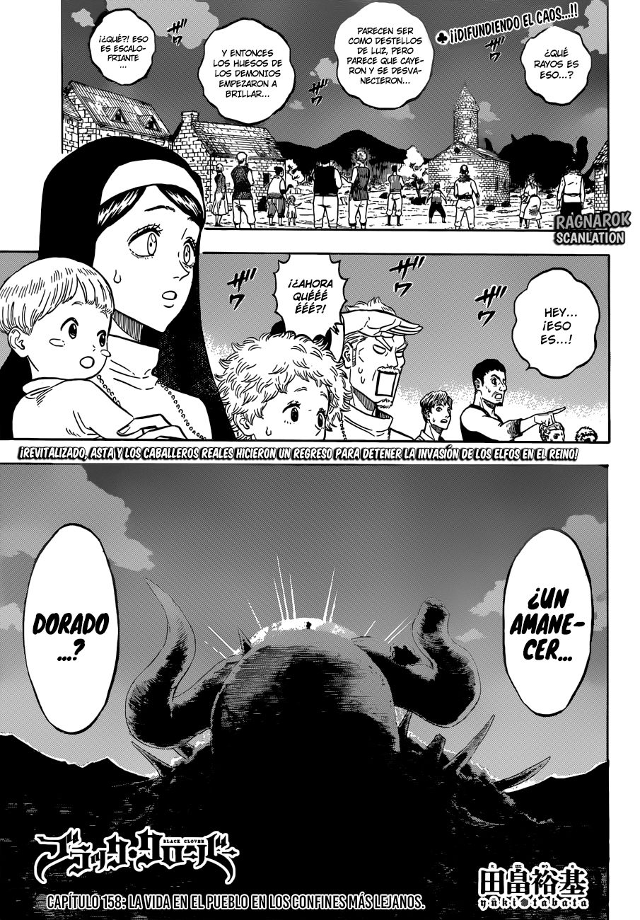 Read Black Clover es Manga Online