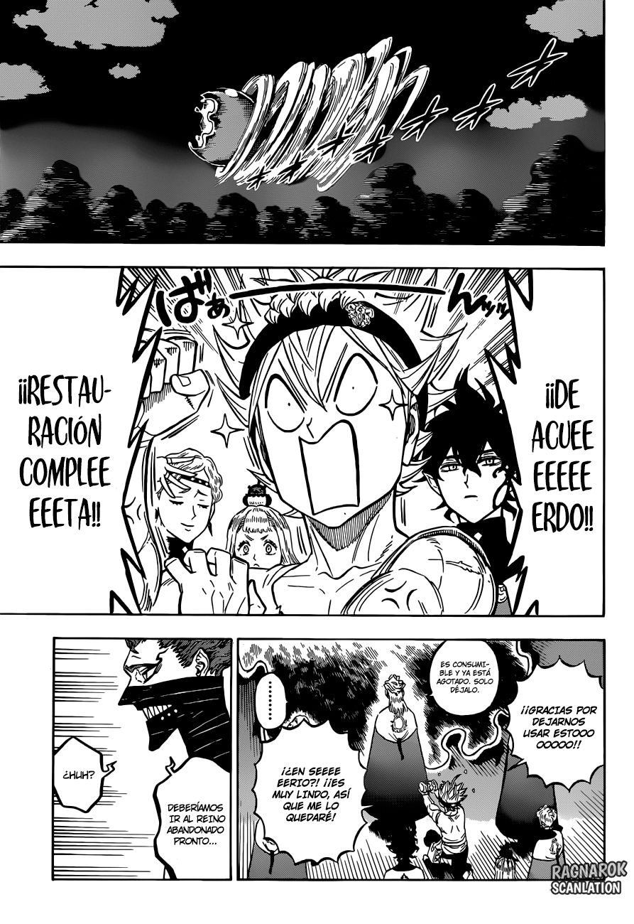 Read Black Clover es Manga Online