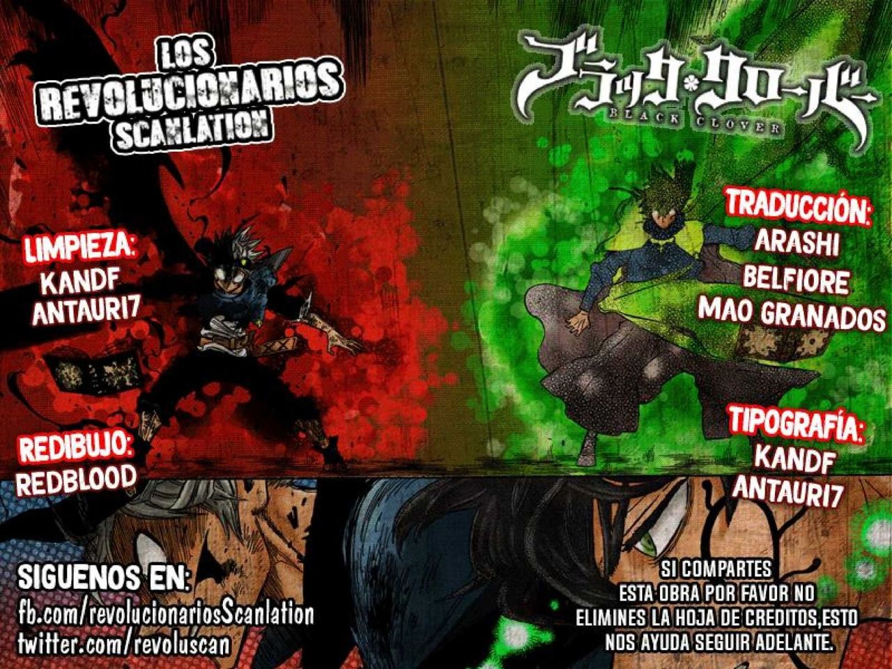 Read Black Clover es Manga Online