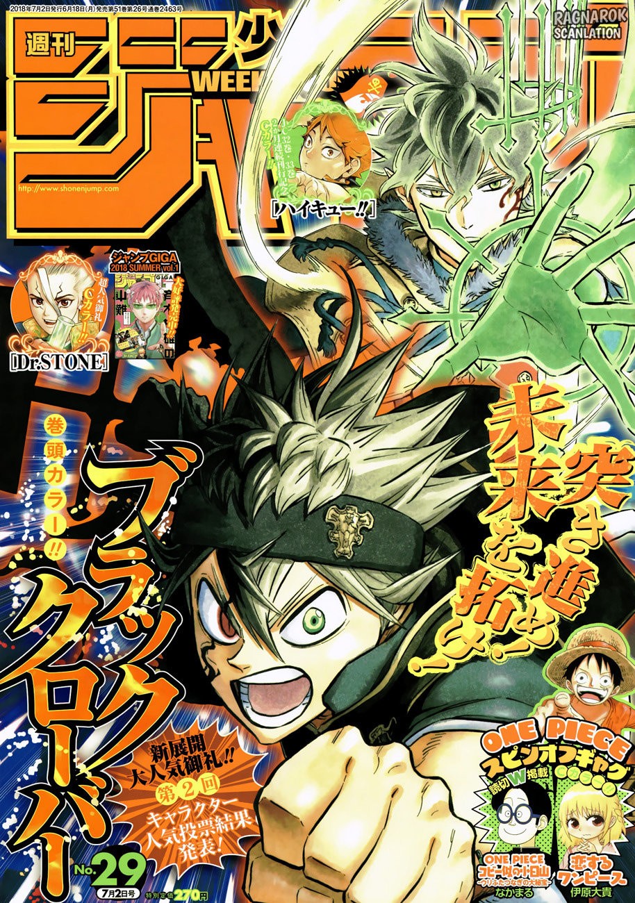 Read Black Clover es Manga Online