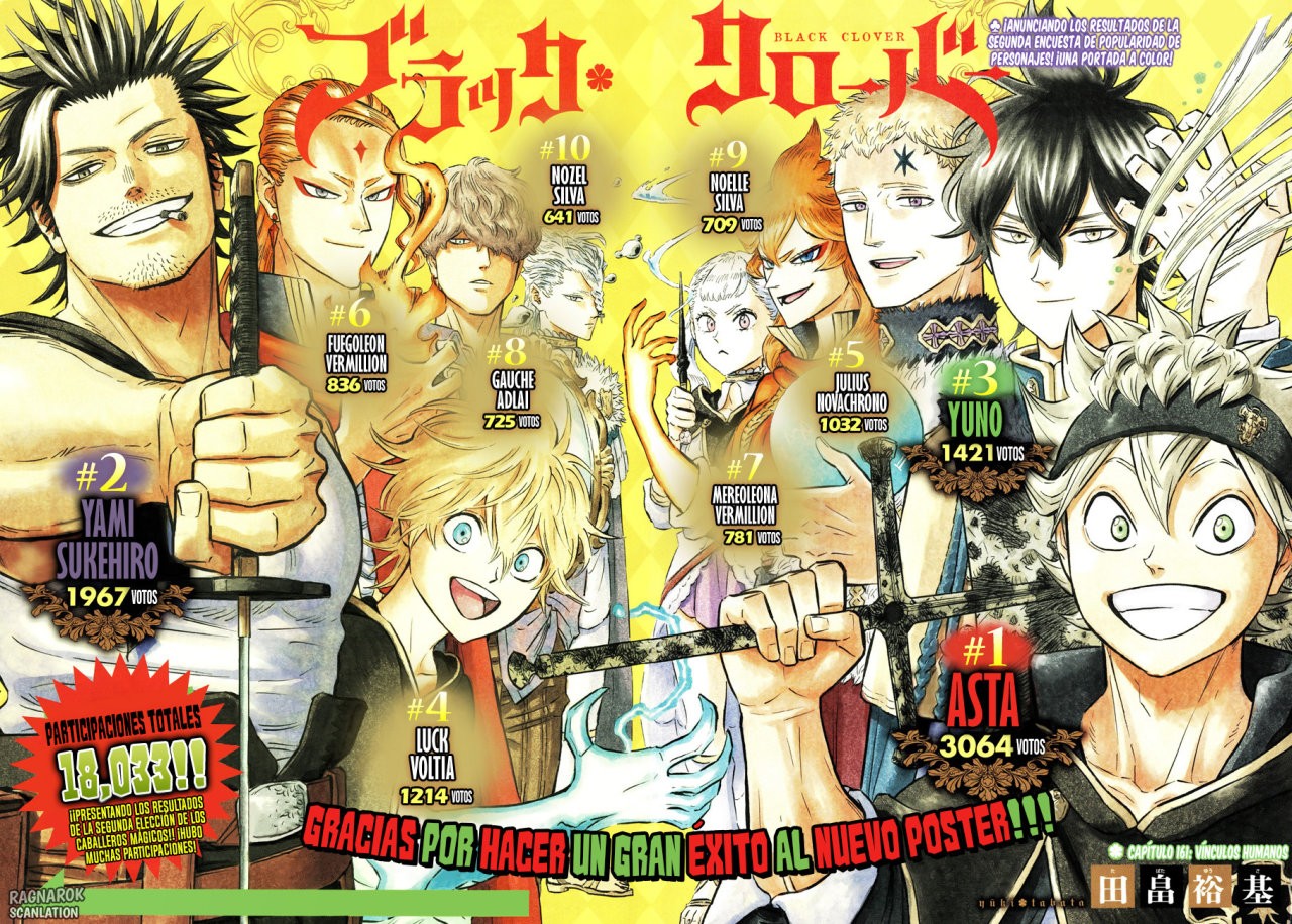 Read Black Clover es Manga Online