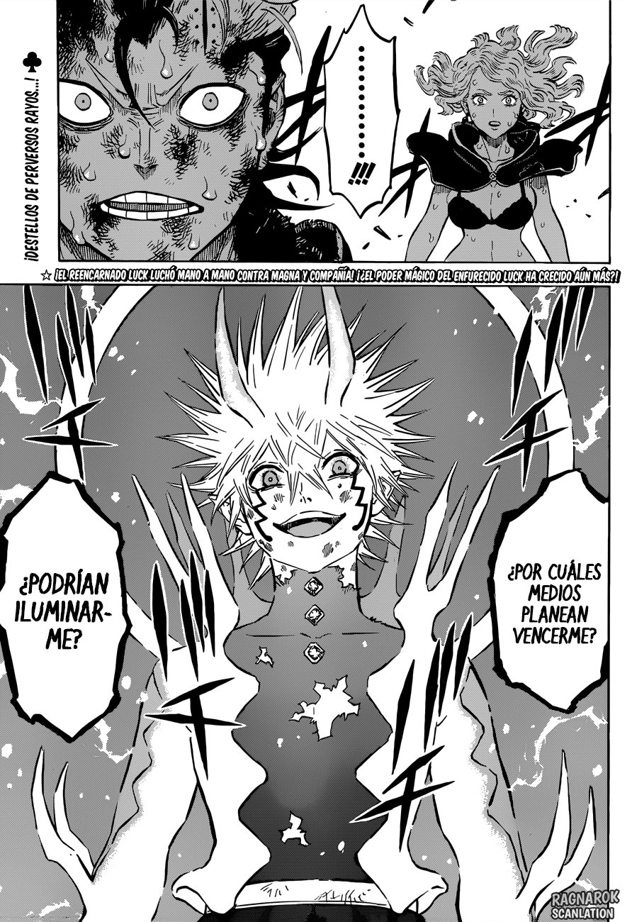 Read Black Clover es Manga Online