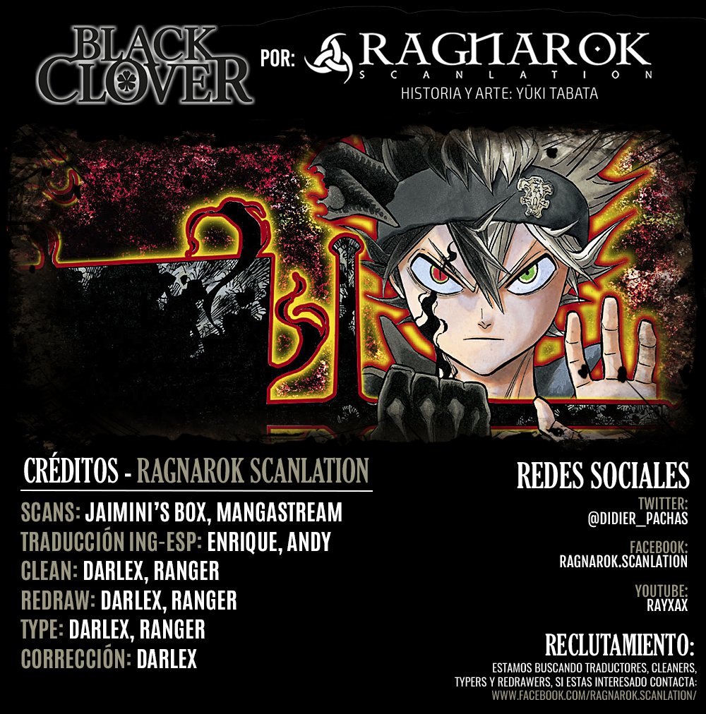 Read Black Clover es Manga Online