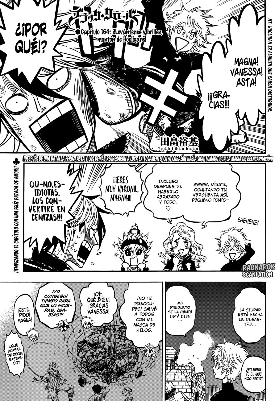 Read Black Clover es Manga Online