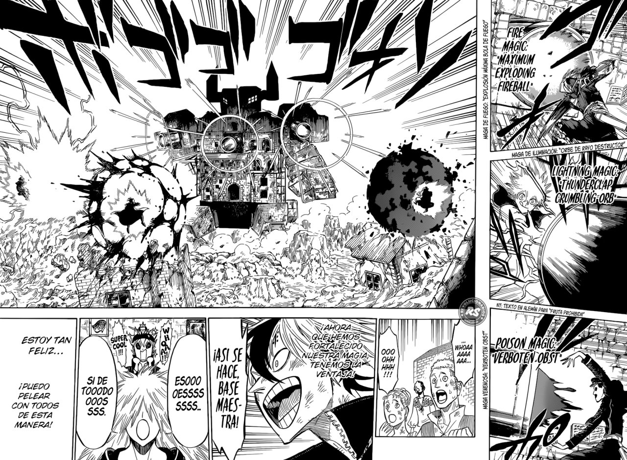 Read Black Clover es Manga Online
