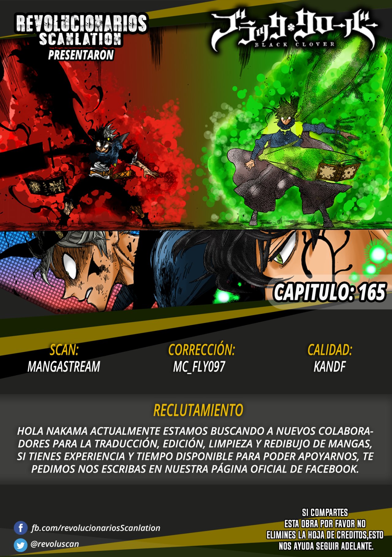 Read Black Clover es Manga Online