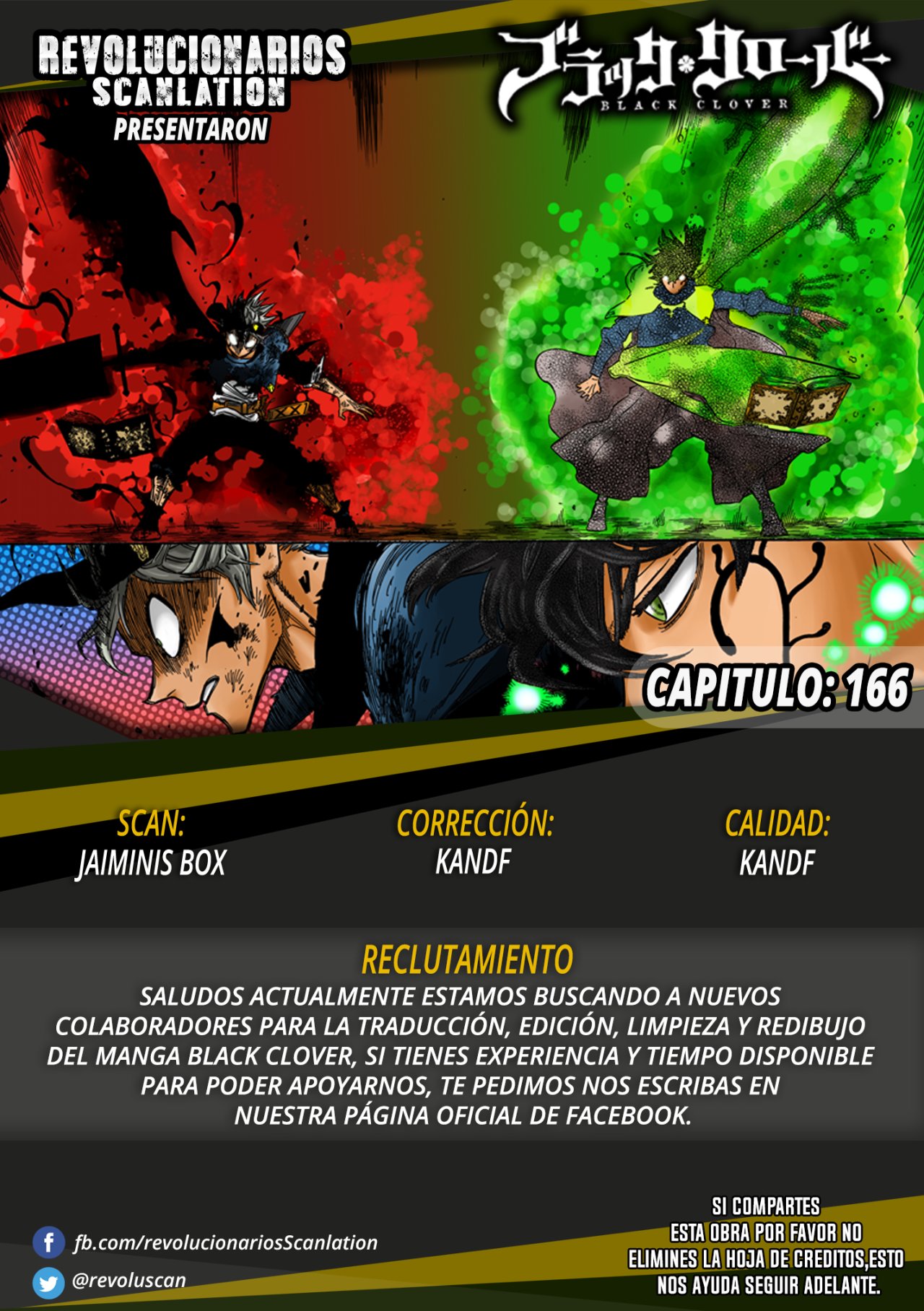 Read Black Clover es Manga Online