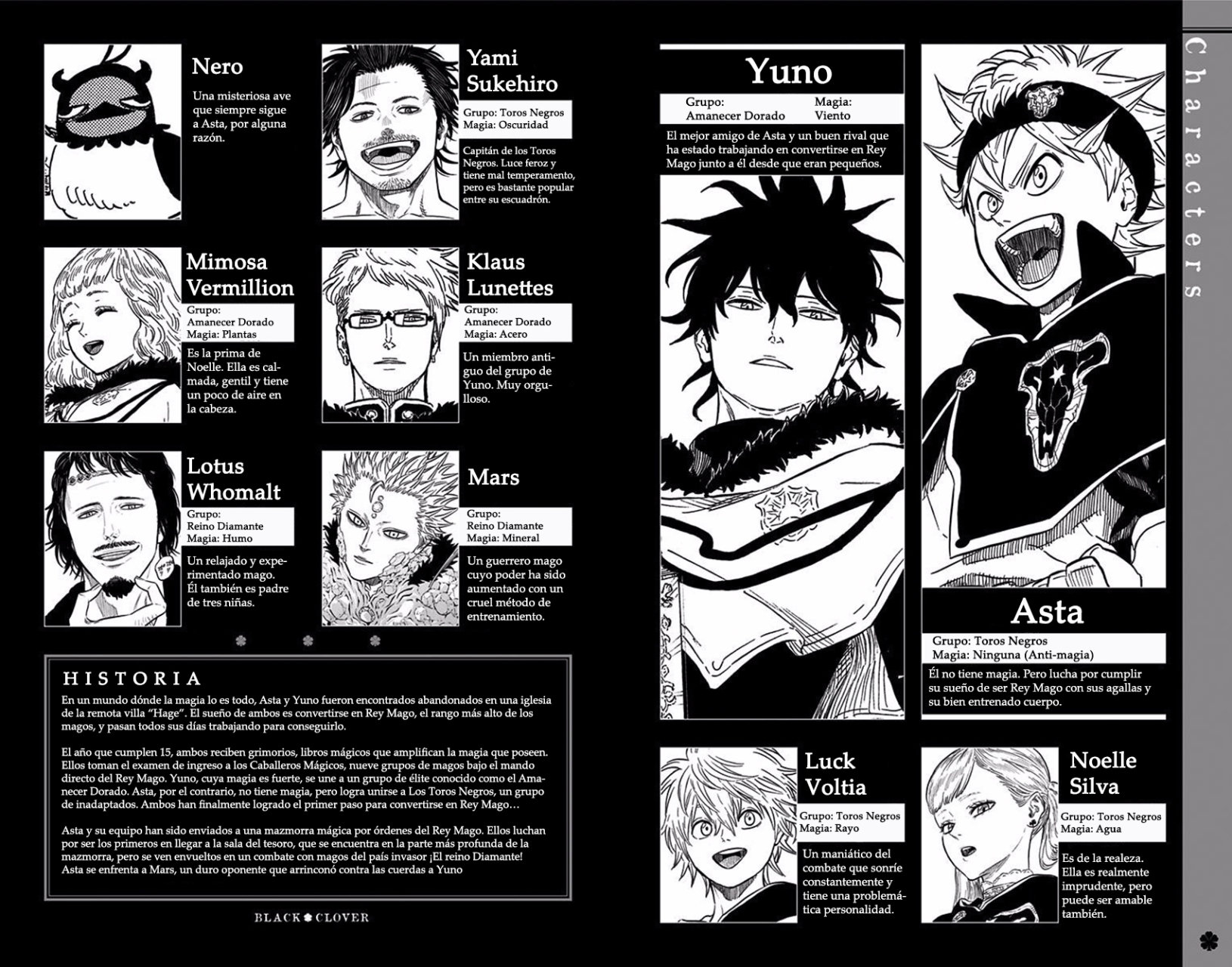 Read Black Clover es Manga Online