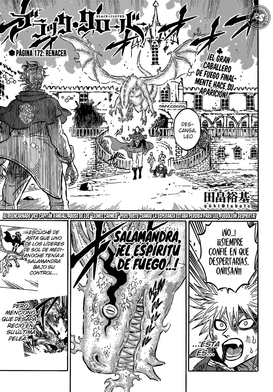 Read Black Clover es Manga Online