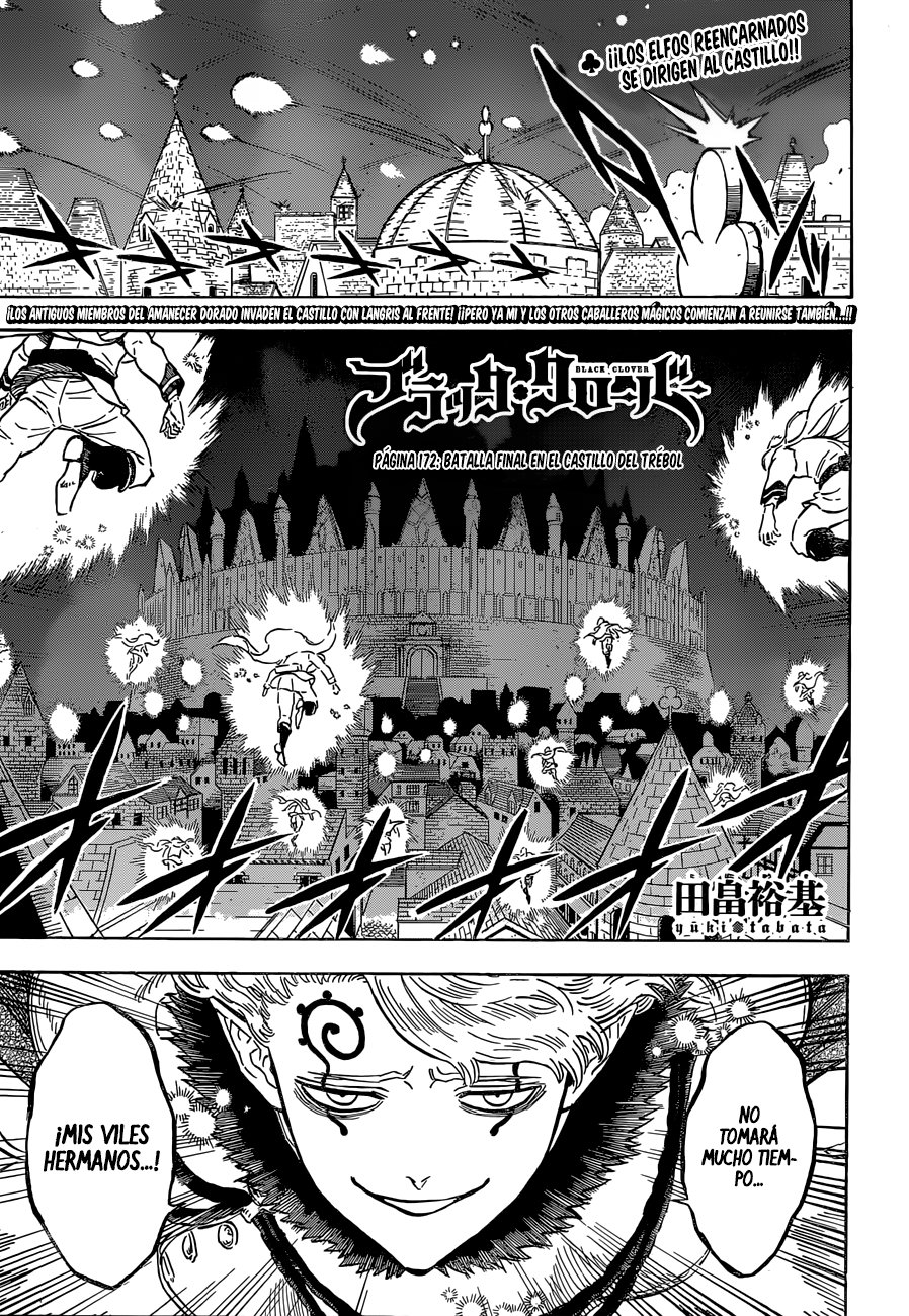 Read Black Clover es Manga Online