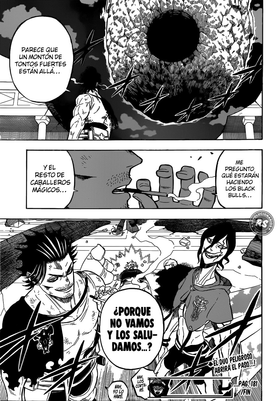 Read Black Clover es Manga Online