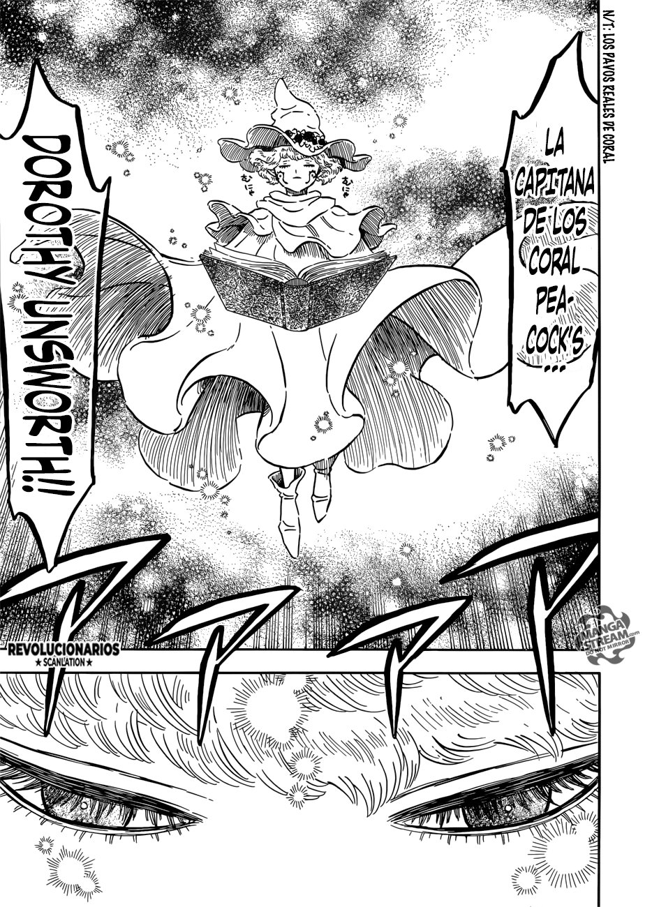 Read Black Clover es Manga Online