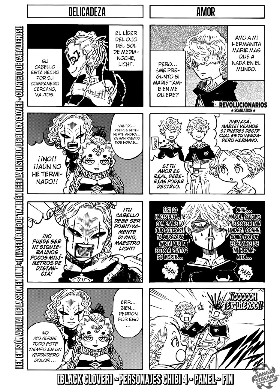 Read Black Clover es Manga Online
