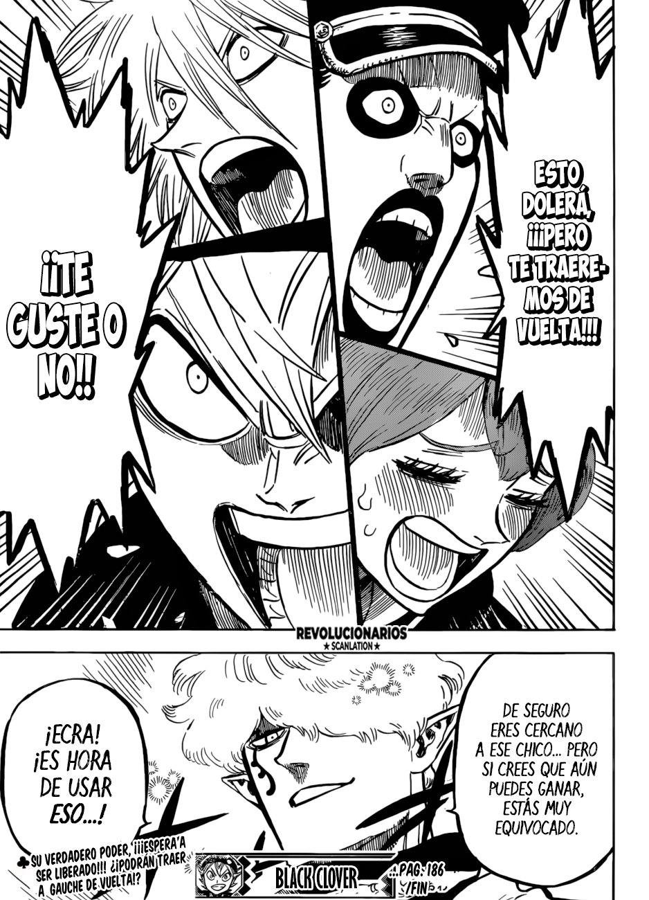 Read Black Clover es Manga Online